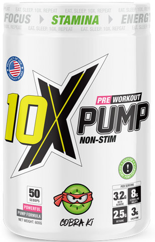 10X Athletic PUMP Pre Workout (600g) | Apex Supplements