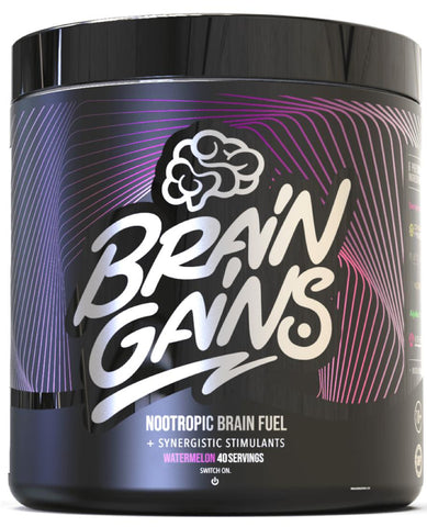 Brain Gains Nootropic Brain Fuel Black Edition (300g)-Brain Gains-Apex Supplements