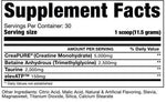 Dragon Pharma ATP Force Supplement Facts