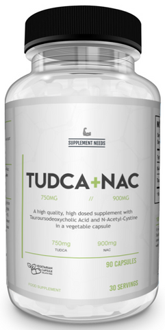 Supplement Needs TUDCA + NAC  (90 Caps)