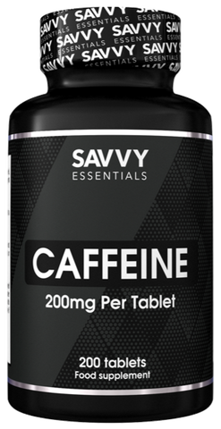 Savvy Essentials Caffeine 200mg (200 tabs)